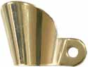 Flint Flash Guard, unmarked, brass